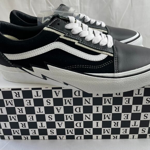 Vans Old Skool Bolt VI Mastermind Japan Black VN0007PRBLK, Kids’s size US 3.5 - Picture 5 of 9